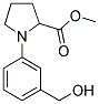 1-(3-HYDROXYMETHYL-PHENYL)-PYRROLIDINE-2-CARBOXYLIC ACID METHYL ESTER CAS#: 1301738-58-8