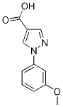 1-(3-Methoxyphenyl)-1H-pyrazole-4-carboxylic acid CAS#: 1177350-90-1