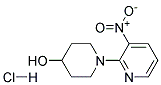 1-[3-NITROPYRIDIN-2-YL]PIPERIDINE-4-OL HYDROCHLORIDE CAS#: 1170160-07-2