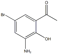 1-(3-amino-5-bromo-2-hydroxyphenyl)ethanone CAS#: 70977-85-4