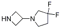 1-(3-azetidinyl)-3,3-difluoro-Pyrrolidine CAS#: 1257294-08-8