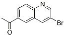 1-(3-broMoquinolin-6-yl)ethanone CAS#: 1150618-23-7