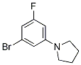 1-(3-bromo-5-fluorophenyl)pyrrolidine CAS#: 1199773-24-4