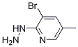 1-(3-bromo-5-methylpyridin-2-yl)hydrazine CAS#: 1289007-61-9