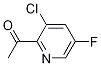 1-(3-chloro-5-fluoropyridin-2-yl)ethanone CAS#: 1256819-31-4