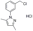 1-[3-(chloromethyl)phenyl]-3,5-dimethyl-1H-pyrazole hydrochloride CAS#: 1185298-82-1