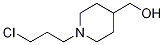 (1-(3-chloropropyl)piperidin-4-yl)methanol CAS#: 1292685-15-4