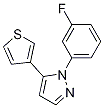 1-(3-fluorophenyl)-5-(thiophen-3-yl)-1H-pyrazole CAS#: 1269291-21-5
