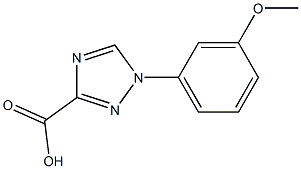 1-(3-methoxyphenyl)-1H-1,2,4-triazole-3-carboxylic acid CAS#: 1245643-26-8
