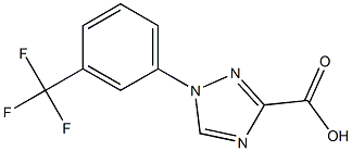 1-(3-(trifluoromethyl)phenyl)-1H-1,2,4-triazole-3-carboxylic acid CAS#: 1245648-27-4