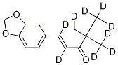 1-(3,4-Methylenedioxyphenyl)-4,4-diMethyl-d6-pent-1-en-3-one-d3 CAS#: 1262795-35-6