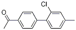 1-[4-(2-Chloro-4-methylphenyl)phenyl]ethanone CAS#: 1345471-16-0