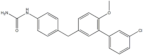 1-(4-((3'-Chloro-6-Methoxy-[1,1'-biphenyl]-3-yl)Methyl)phenyl)urea CAS#: 1155877-97-6