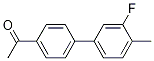 1-[4-(3-Fluoro-4-methylphenyl)phenyl]ethanone CAS#: 1345471-18-2