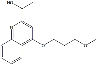 1-(4-(3-Methoxypropoxy)quinolin-2-yl)ethanol CAS#: 1242334-51-5