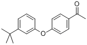 1-[4-(3-TERT-BUTYL-PHENOXY)-PHENYL]-ETHANONE CAS#: 70945-85-6