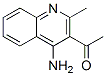1-(4-AMINO-2-METHYLQUINOLIN-3-YL)ETHANONE CAS#: 71993-15-2