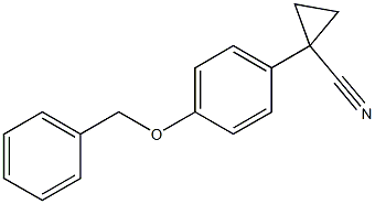 1-(4-Benzyloxy-phenyl)-cyclopropane carbonitrile CAS#: 1260767-69-8
