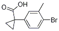 1-(4-BroMo-3-Methylphenyl)cyclopropane-1-carboxylic acid CAS#: 1314654-60-8