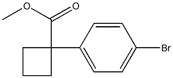 1-(4-BroMo-phenyl)-cyclobutanecarboxylic acid Methyl ester CAS#: 1236357-65-5