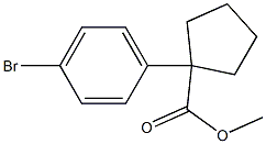1-(4-BroMo-phenyl)-cyclopentanecarboxylic acid Methyl ester CAS#: 1236357-64-4