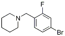 1-[(4-Bromo-2-fluorophenyl)methyl]piperidine CAS#: 1200131-18-5