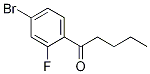 1-(4-Bromo-2-fluorophenyl)pentan-1-one CAS#: 1311197-91-7