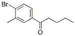 1-(4-Bromo-3-methylphenyl)pentan-1-one CAS#: 1311197-78-0