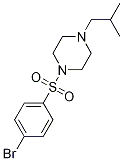 1-(4-Bromophenylsulfonyl)-4-isobutylpiperazine CAS#: 1187385-78-9