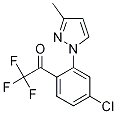 1-(4-Chloro-2-(3-Methyl-1H-pyrazol-1-yl)phenyl)-2,2,2-trifluoroethanone CAS#: 1125828-30-9