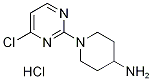 1-(4-Chloro-2-pyriMidinyl)-4-piperidinaMine hydrochloride CAS#: 1185312-69-9