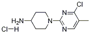 1-(4-Chloro-5-methyl-pyrimidin-2-yl)-piperidin-4-ylamine hydrochloride CAS#: 1289387-20-7