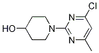 1-(4-Chloro-6-methyl-pyrimidin-2-yl)-piperidin-4-ol CAS#: 1353984-94-7