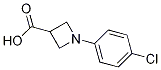 1-(4-Chloro-phenyl)-azetidine-3-carboxylic acid CAS#: 1187933-29-4