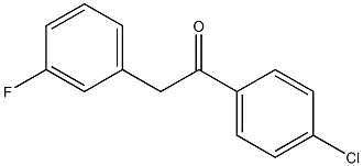 1-(4-Chlorophenyl)-2-(3-fluorophenyl)ethanone CAS#: 1094313-25-3