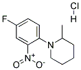 1-(4-FLUORO-2-NITROPHENYL)-2-METHYLPIPERIDINE HYDROCHLORIDE CAS#: 1185302-60-6