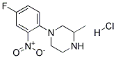 1-(4-FLUORO-2-NITROPHENYL)-3-METHYLPIPERAZINE HYDROCHLORIDE CAS#: 1185298-63-8