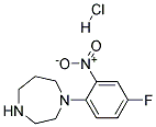 1-(4-FLUORO-2-NITROPHENYL)HOMOPIPERAZINE HYDROCHLORIDE CAS#: 1185298-75-2