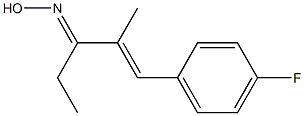 1-(4-FLUOROPHENYL)-2-METHYL-1-PENTEN-3-ONE OXIME CAS#: 1357350-70-9