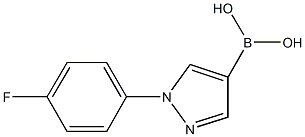 1-(4-Fluorophenyl)-1H-pyrazol-4-ylboronic acid CAS#: 1072945-89-1