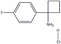 1-(4-Fluorophenyl)cyclobutan-1-aMine, HCl CAS#: 1216658-90-0