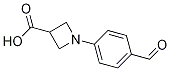 1-(4-ForMylphenyl)azetidine-3-carboxylic acid CAS#: 1355248-05-3