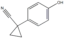 1-(4-Hydroxy-phenyl)-cyclopropanecarbonitrile CAS#: 1073477-06-1
