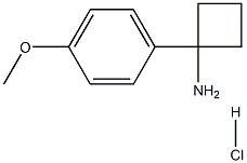 1-(4-METHOXYPHENYL)CYCLOBUTANAMINE HCL CAS#: 1228879-06-8