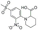 1-[4-(METHYLSULFONYL)-2-NITROPHENYL]PIPERIDINE-2-CARBOXYLIC ACID CAS#: 1214141-18-0