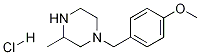 1-(4-Methoxy-benzyl)-3-Methyl-piperazine hydrochloride CAS#: 1353946-24-3