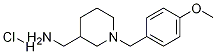 [1-(4-Methoxy-benzyl)-piperidin-3-yl]-Methyl-aMine hydrochloride CAS#: 1353980-07-0