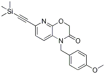 1-(4-Methoxybenzyl)-6-((trimethylsilyl)ethynyl)-1-(4-MethoxybeH-pyrido[2,3-b][1,4]oxazin-2(3H)-one CAS#: 1198425-56-7