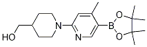 (1-(4-Methyl-5-(4,4,5,5-tetraMethyl-1,3,2-dioxaborolan-2-yl)pyridin-2-yl)piperidin-4-yl)Methanol CAS#: 1353723-67-7