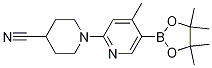 1-(4-Methyl-5-(4,4,5,5-tetraMethyl-1,3,2-dioxaborolan-2-yl)pyridin-2-yl)piperidine-4-carbonitrile CAS#: 1354911-08-2